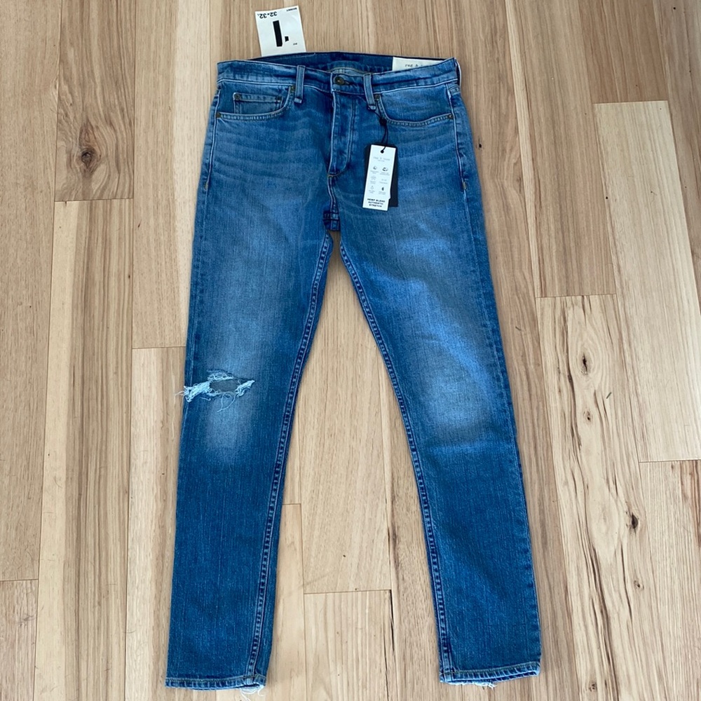 Mens rag & bone skinny jeans.